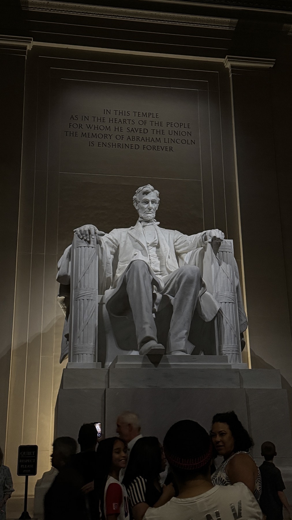 Lincoln Memorial in Washington, DC